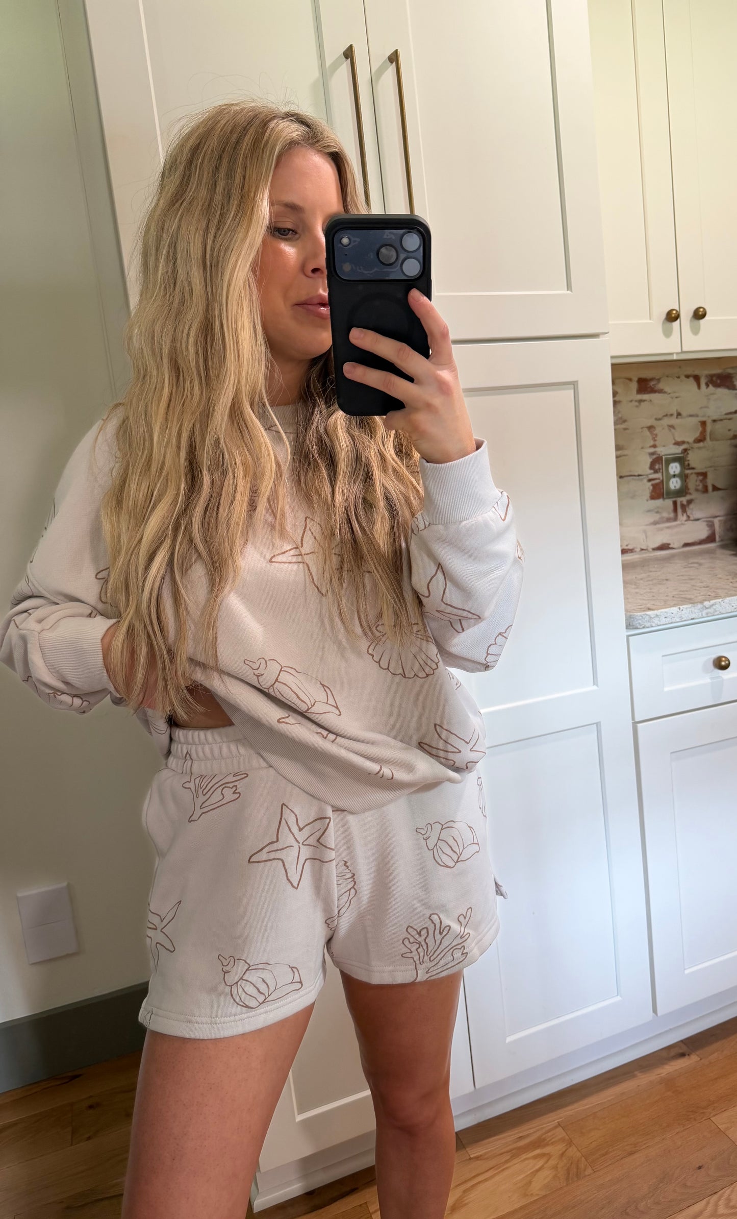 Sandy dunes sweat set