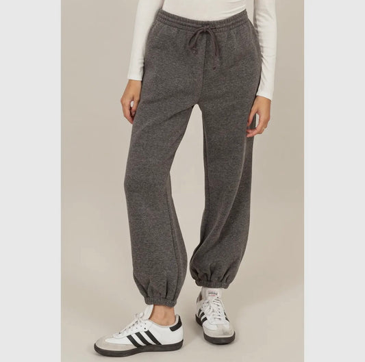 Charcoal Fleece Joggers