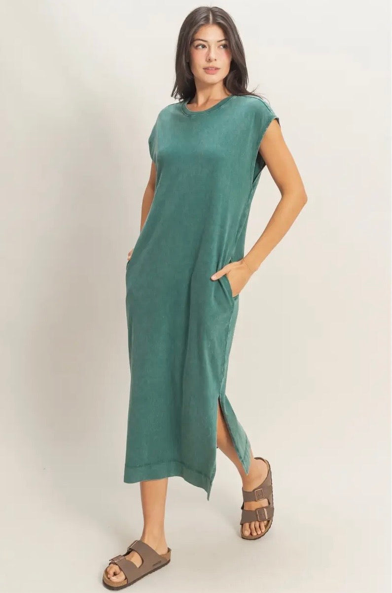 Real Teal Maxi Dress